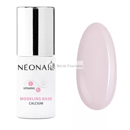 NEONAIL Hibrid Modellező Bázis Kalcium Alap Pink 7.2ml UV/LED