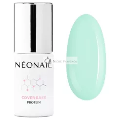   NEONAIL Fedő Alap Protein UV Körömlakk 7.2ml Pasztell Zöld