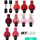 MyLaQ Neonail UV Nagellack 5ml My Special Red Edition Basis Top