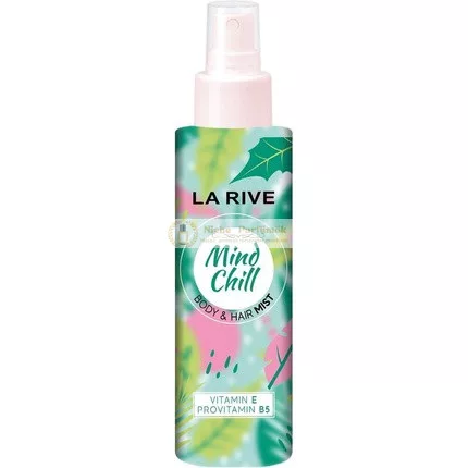 La Rive Körper- und Haarspray Mind Chill Damen 200 ml Grün/Rosa