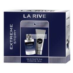   La Rive Extreme Story Geschenkset EDT 75ml und 100ml Duschgel