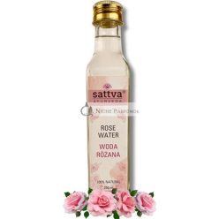   Sattva Rosenwasser Gesichtstoner für zu Akne neigende Haut, 250ml