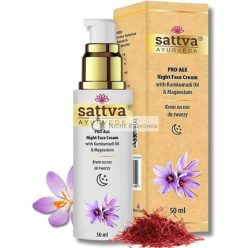   Arckrém Ránctalanító Pro-Age Éjszakai Krém Kumkumadi Olajjal és Magnézium Hidratáló