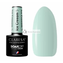 Claresa Soak Off Hybrid Nagellack Ice Cream 5 5ml