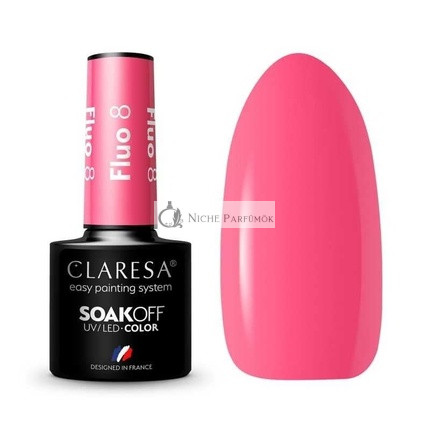 Claresa 8 Fluoreszierender UV Nagellack, 5ml