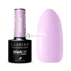 Claresa Lollipop UV Körömlakk 5ml - 5 db