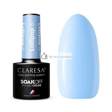 Claresa Lollipop UV Nagellack 5ml - 6 Stück