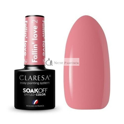 Fallin Love UV Körömlakk 5ml Claresa - 2 db