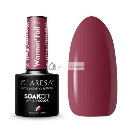 7 Warmin Herbst UV Nagellack 5ml Claresa