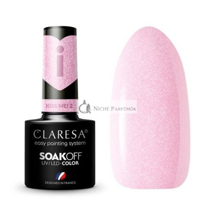 Kiss Me! UV Körömlakk 5ml Claresa - 2 db