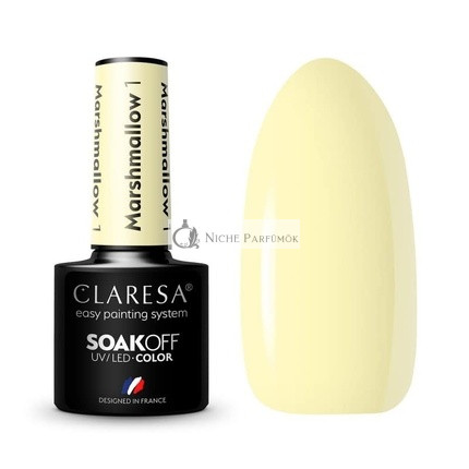 Claresa Marshmallow UV Nagellack, 5ml