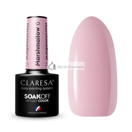 Claresa Marshmallow UV Nagellack 5ml - 6 Stück
