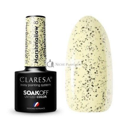 Claresa Marshmallow UV Nagellack, 5ml