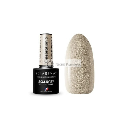 Feier UV-Nagellack 5ml Claresa - Packung mit 6 Stück