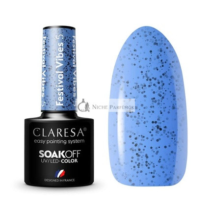 Festival Vibes UV Körömlakk 5ml Claresa - 5 darab