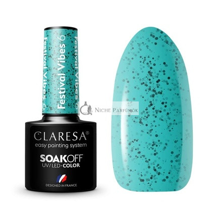 Festival Vibes UV Körömlakk 5ml Claresa - 6 darabos csomag