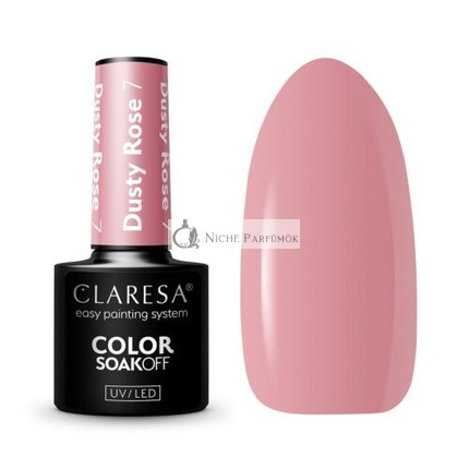Claresa 7 Staubige Rose UV-Nagellack, 5ml