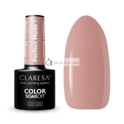 Claresa 01 Tökéletes Nude UV Körömlakk 5ml