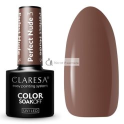 Claresa 03 Tökéletes Nudes UV Körömlakk 5ml