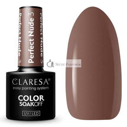 Claresa 03 Tökéletes Nudes UV Körömlakk 5ml