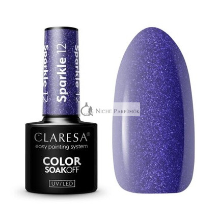 Sparkle UV Nagellack 5ml Claresa - 12er Pack