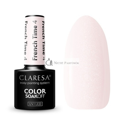 French Time UV Nagellack - 5ml, 4 Stück