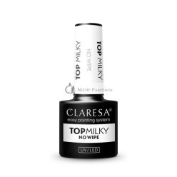 Top Milky No Wipe UV Nagellack 5ml Claresa
