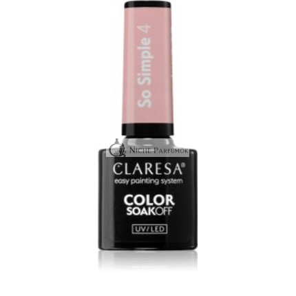Claresa Soak Off UVLED Farbgel-Nagellack - 5 Gramm