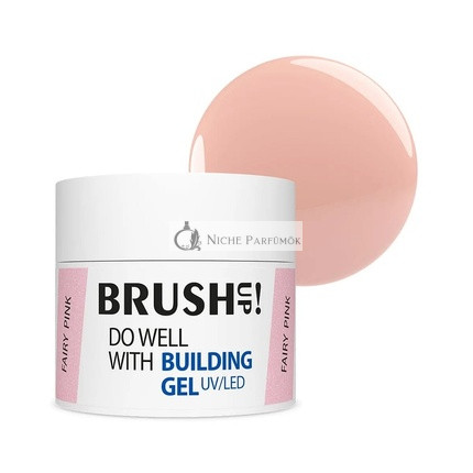 Brushup Do Well Építő Gél Körmöknek, Tündér Rózsaszín, 12g