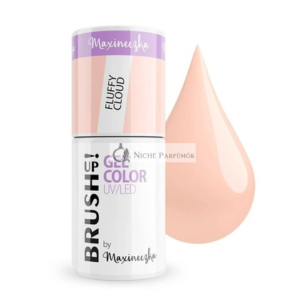 Brushup Gel Szín UV LED Hibrid Körömlakk Puhaszürke, 5g
