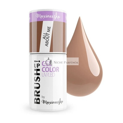 Brushup Gel Color UV LED Hibrid Körömlakk "All About Me", 5g