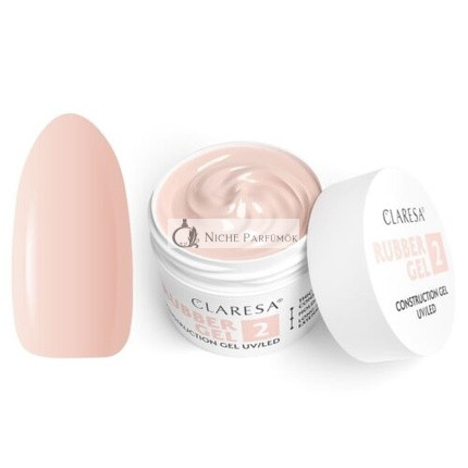 CLARESA Nagelaufbau-Gel - Gummi-Gel 45g Mittel