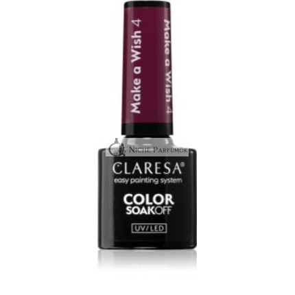 Claresa Soak Off UVLED Farbe Make A Wish, 5g