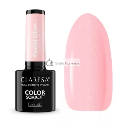 CLARESA Pastell Glam Hybrid-Nagellack 5g
