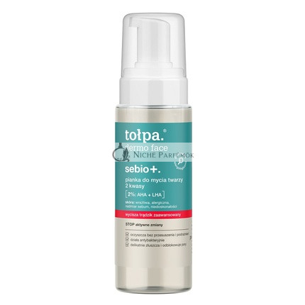 Topa Topadermo Gesichtsreinigungs-Schaum AHA LHA 150ml