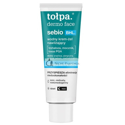 Topa Dermo Arctisztító Sebio Bhl Hidratáló Víz Gél Krém 40ml