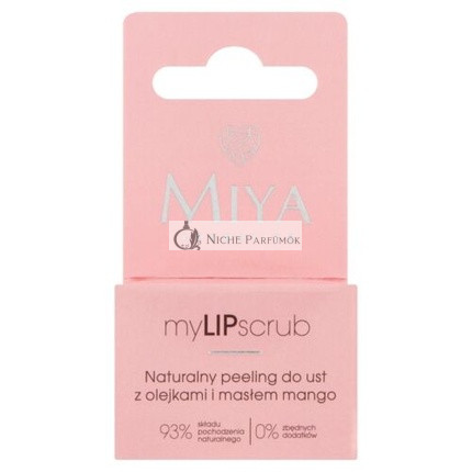 MyLIPscrub Natürný Lippenpeeling mit Ölen und Mangobutter, 10g