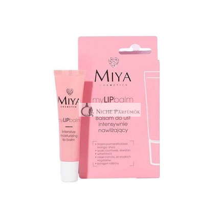Miya Vegán Intenzív Hidratáló Ajkápoló Sheavajjal, 15 ml