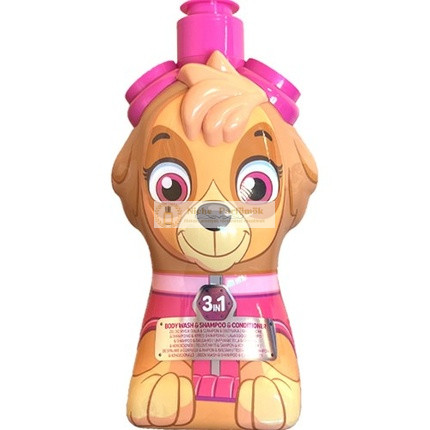 Air Val Paw Patrol 2 az 1-ben Tusfürdő és Sampon 3D Gyerekeknek Skye, 400ml
