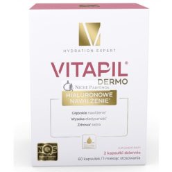   Vitapil Dermo Hyaluronsavas Hidratáló 60 Kapszula - Hidratáló Bőrkiegészítő