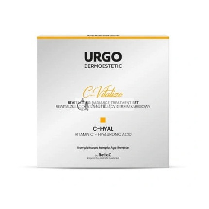 Urgo Teljes Bőrmegújító Készlet - 3-Lépéses Készlet Hámlasztó Peeling 30ml, Hidratáló Szérum 15ml, Tápláló Maszk 50ml