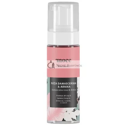 Moeefruit Mood Hydrating Schaumreiniger - Rosen-Damascena und Arnika, 150ml