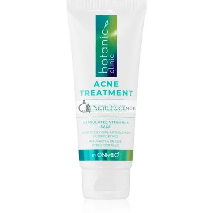 OnlyBio Botanic Clinic Peeling-Gesichtsreiniger gegen Akne, 75 ml