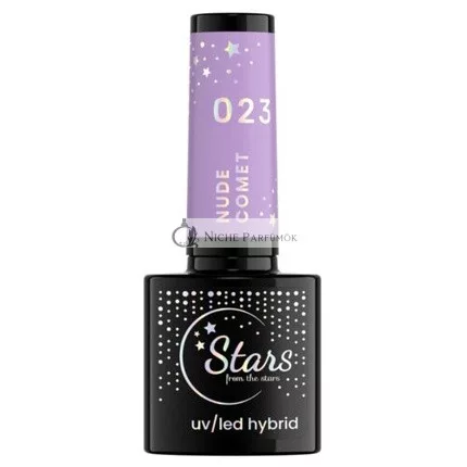 Nude Comet Hibrid Körömlakk 023, 5g Csillagok a Csillagokból