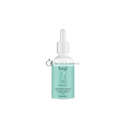 Hagi Smart B Arc Szérum Niacinamiddal és Szalicilsavval, 30ml