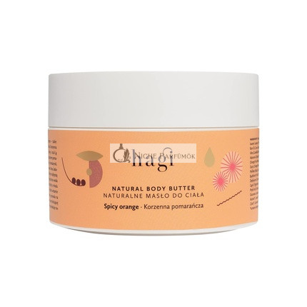 HAGI Természetes Fűszeres Narancs Testvaj Sheavajjal, Kakaóvajjal, Mangóvajjal, 200ml