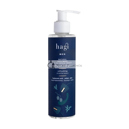 Hagi Ahoy Captain Férfi Arctisztító Gél, 200ml