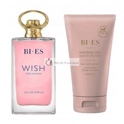   Bi-Es Wish Parfüm und Duschgel Set - 90ml Parfüm und 150ml Duschgel