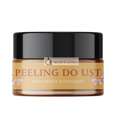 Jozka Lippenpeeling mit Leinsamenöl und Zimt, 15ml