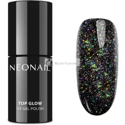 Neonail Top Glow Többszínű Holo
